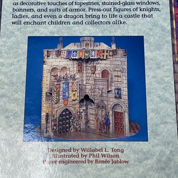Medieval Castle by Phil Wilson Hardback Expanding Book - GUC - Picture 5 of 12